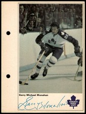 1971-72 Toronto Sun NHL Action Players Garry Monahan Toronto Maple Leafs