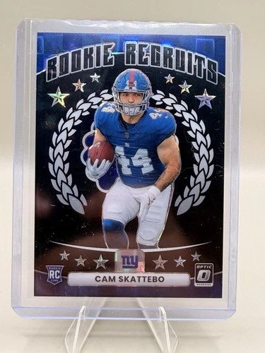 2025 Donruss Optic Cam Skattebo Black Pandora (RAW)