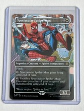 Spectacular Spider-Man 14 MTG Spider-Man 2025 Near Mint Borderless Non Foil Rare