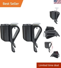 Compact Golf Putter Organizers - 2 Durable Plastic Holders for Easy Access