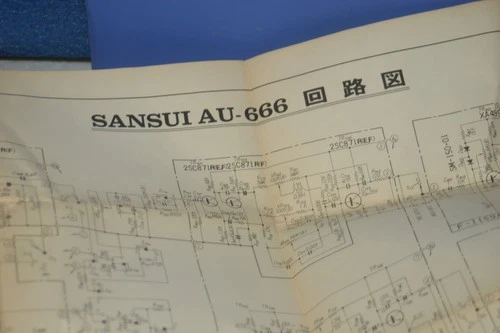 Sansui Circuit diagram for  gheorghedracu