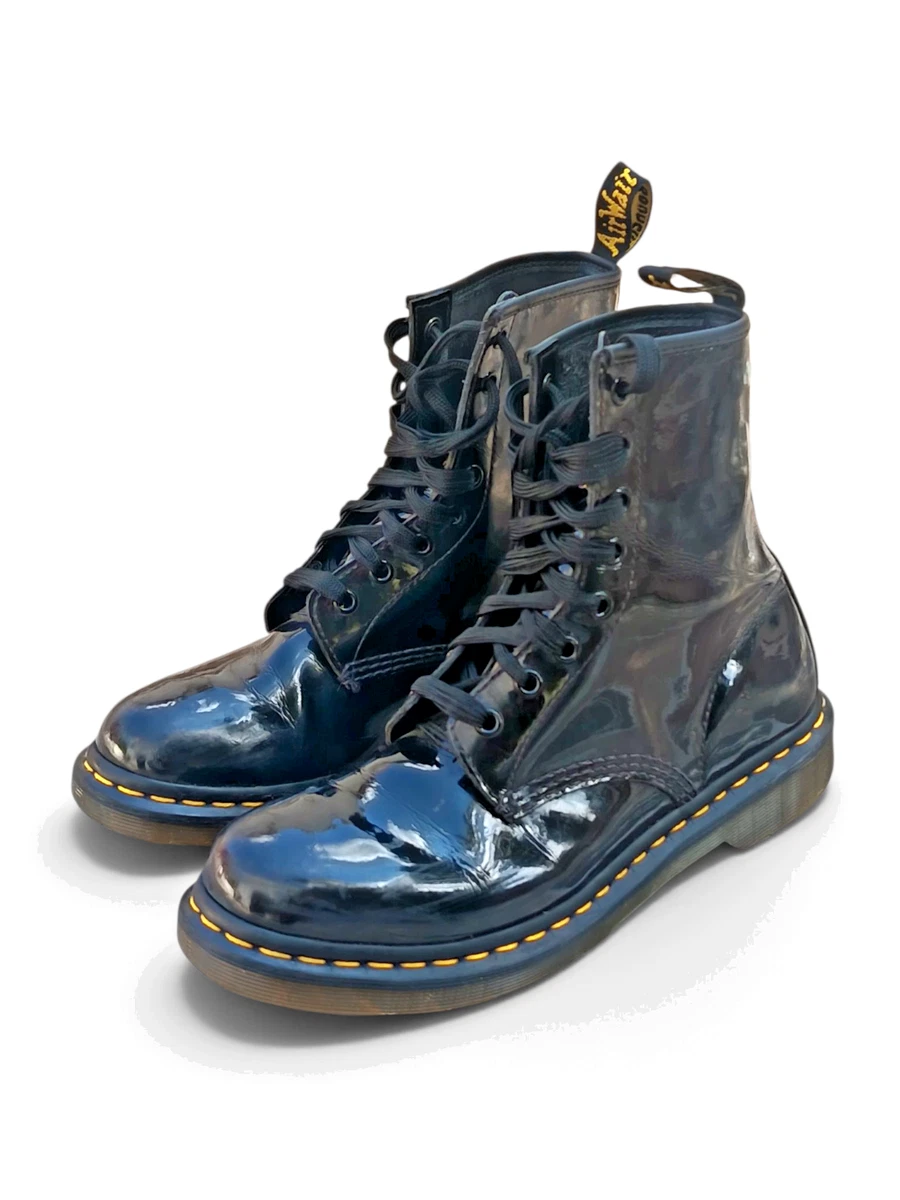 25+ Dr. Martens Low (1-1.9 in) Heel Height Blue Boots for Women