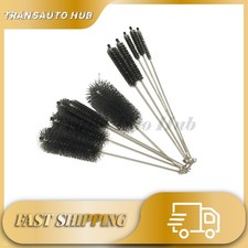 10PCS Set Nylon Small LongCleaning Straw Brush Cleaner Bottle Tube Pipe US