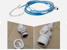 GENUINE JET VAC JETVAC AUTOMATIC POOL CLEANER JV105 HOSE SET COMPLETE + WARRANTY