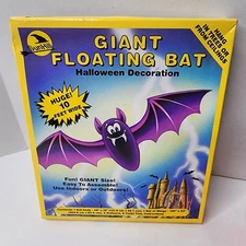 Sun Hill Giant 10 FT Stuff A Bat Leaf Bag Yard Decor Halloween Vintage 1990 NOS 