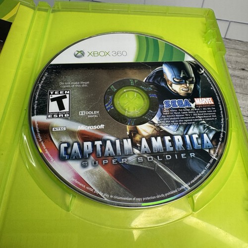 Captain America Super Soldier Xbox 360 Game With Manual *Read Description - Picture 5 of 5