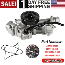 AW7168 Engine Water Pump for 03-08 Dodge RAM 1500 2500 3500 Durango 5.7L CR4370
