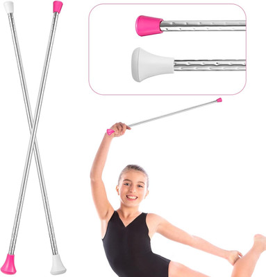 Twirling Baton Unisex Gymnastics Dance Metal Baton Marching Band Parade Stick fo