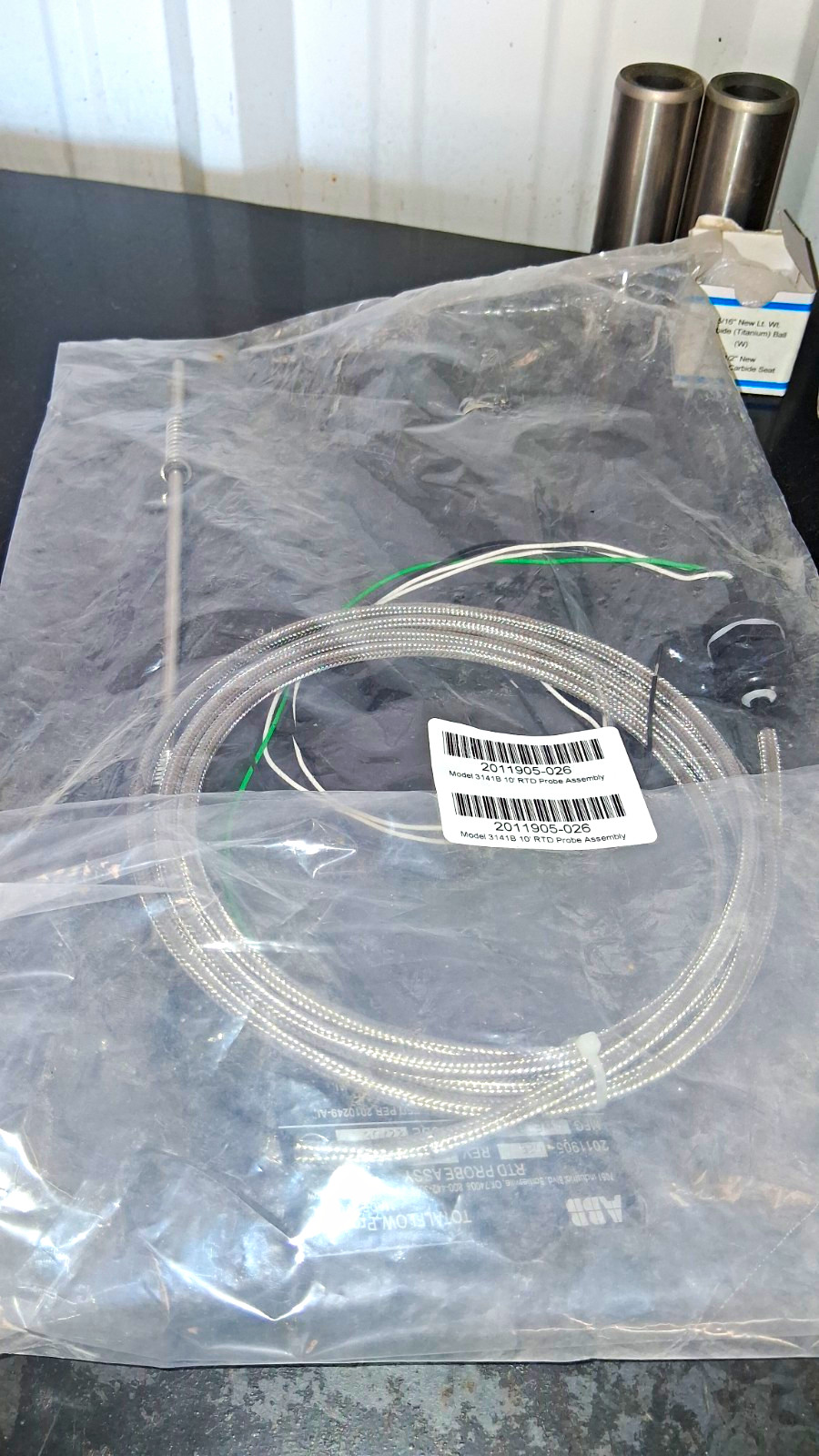 ABB Totalflow 2011905-026 Type K Thermocouple Probe/Sensor Assembly