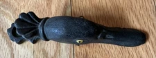 Vintage Antique Judd? Cast Iron DUCK HEAD Desk Weight Paper Clip  Note Holder 5"
