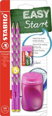 STABILO Schulset EASYgraph ''S'' für Linkshänder pink