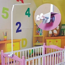 Baby Infant Bed Dome Cots Mosquito Netting Hanging Bed Net Mosquito Bar Frame...