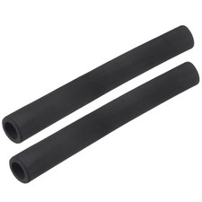 2pcs Foam Tubing for Handle Grip Pipe Insulation 25mm ID 35mm OD 495mm Black