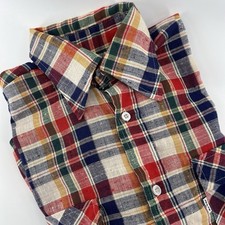 Vintage White Tag Levi's Flannel M