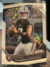 2025 Panini Prizm Football Geno Smith White Disco Las Vegas Raiders #103