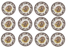 Spode woodland set of 12 X dinner plates- 12  x All  Turkey -----3608-----