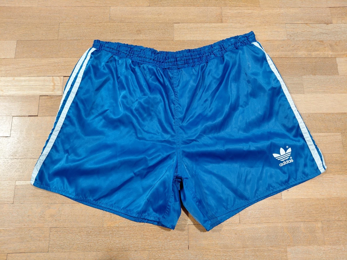 Vintage des années 80 NEW BALANCE satin bleu marine