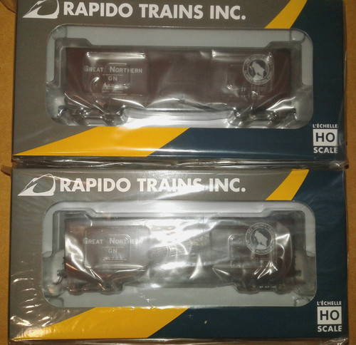 LOTE TRENES RAPIDO ESCALA HO USRA D-5 VAGÓN GRAN NORTE GN #23709 y #24865 | Zustand: New