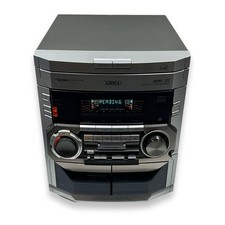 Philips FWM399/25 Mini Hifi Audio System 3 Disc Cd Changer Cassette Radio Silver