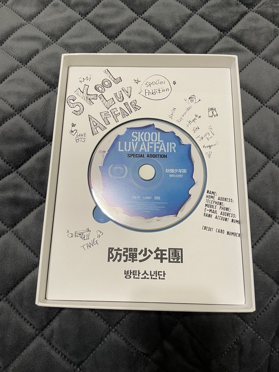 BTS - Skool Luv Affair Special Edition 2 DVD Box Set Mini Picture