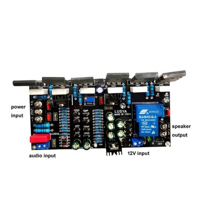 300W Einkanal-Leistungsverstärker Platine PCB Audio-Rückverstärkermodul