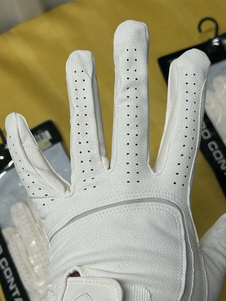 Guantes de equitación ariat pro contact blancos Foto 2 de 4