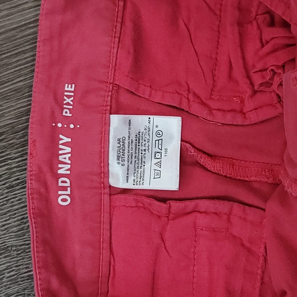 Pantalones Cortos Pixie Rosa Azul Marino Antiguo Talla 6 Foto 3 de 4