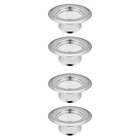  2 Count Spülbeckensiebfilter Spülbeckenfilter Sinkfilterbildschirm