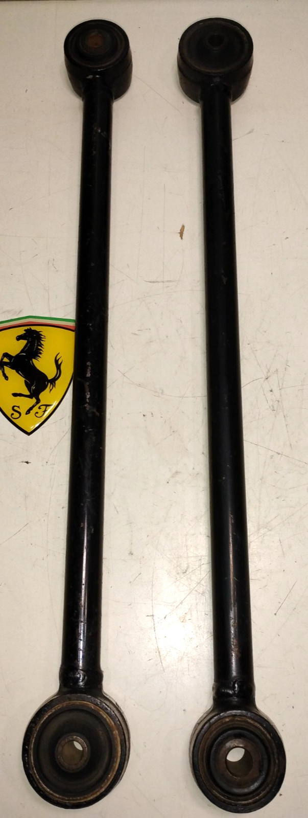 Ferrari 250 GTE Rear Suspension Strut Reaction Rods_61075_Pair_Italy_GENUINE