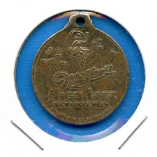 Miller High Life Milwaukee Brew Champagne of Bottled Ale Car Key Fob Keychain