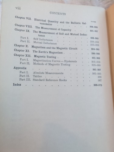 Electric and Magnetic Measurements, Charles Marquis Smith 1921 HC Vtg Macmillan - Picture 7 of 9