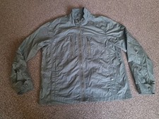 NEXT ZIP UP LIGHTWEIGHT SHACKET KHAKI GREEN JACKET SIZE LARGE 
