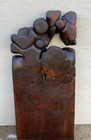 Emergence hand carved  Black Walnut by  California artist Bruce Cockrill — photo 1