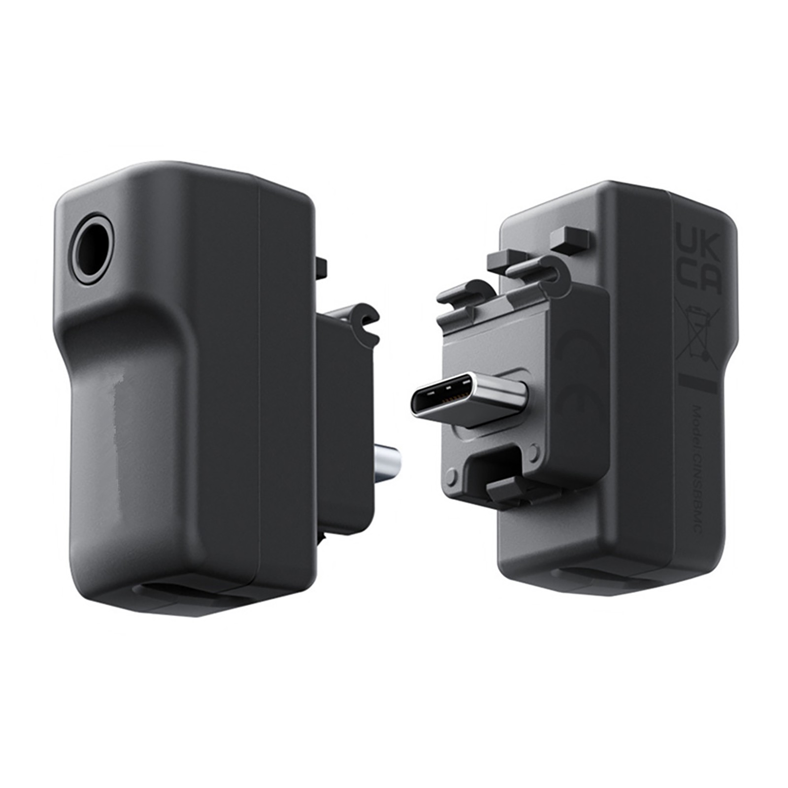 Mic Adapter Charging Audio Adapter Extension Accessories For Insta360 X4 Camera