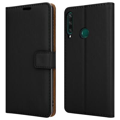 For Huawei P40 Lite E Wallet Case Leather Stand Flip Phone Cover + Screen Guard