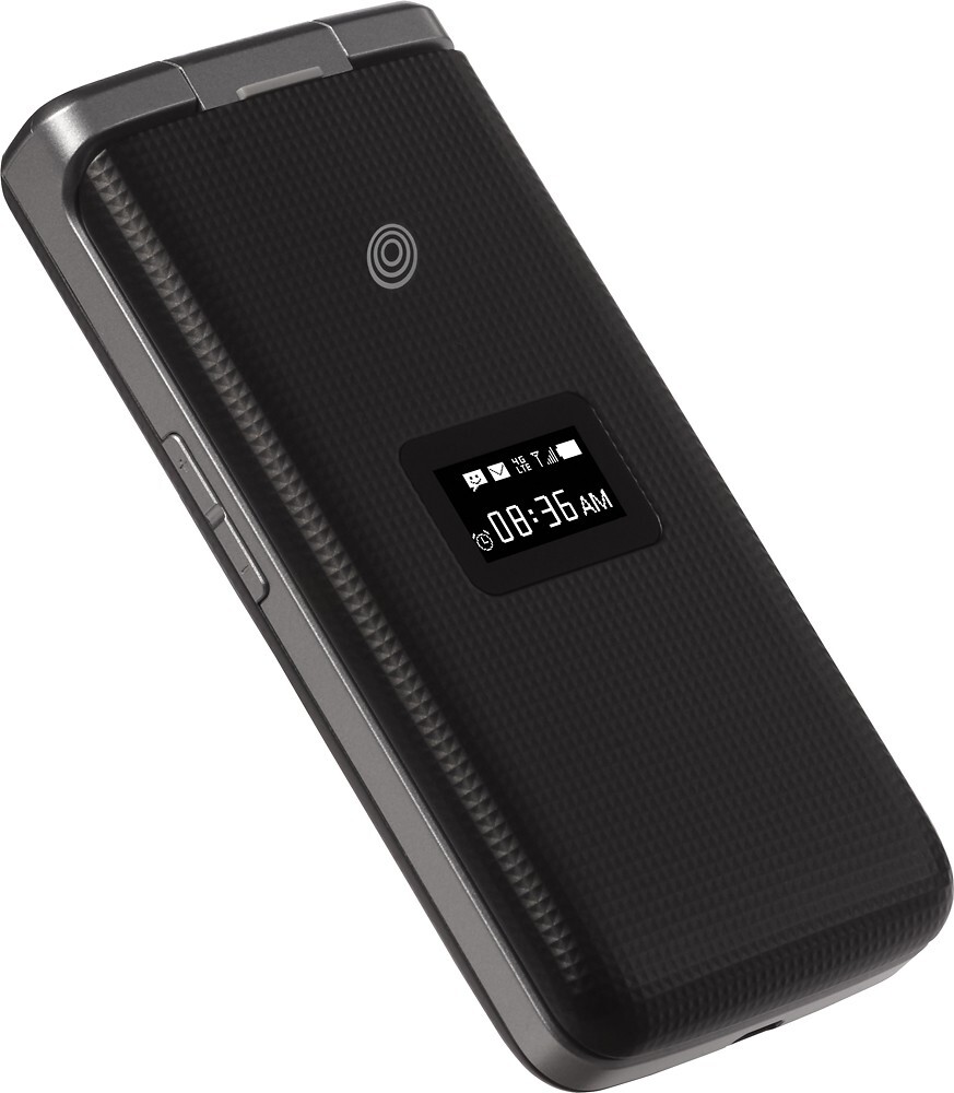 ZTE Cymbal-T Z353VL 4G LTE Smart Flip Phone sold For Parts