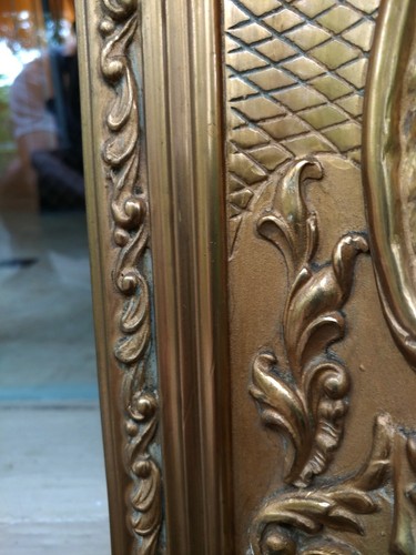 Marco de Pintura J. RUIZ VERNACCI MADRID Oro Dorado Estilo Rococó - Imagen 4 de 12