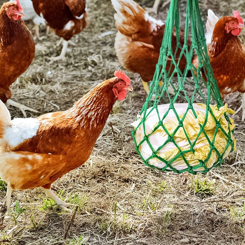 Viehfütterungsnetzbeutel Futterstelle Für Schafe Futtersack Kind - Bild 5 von 12