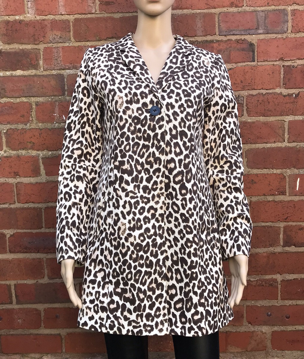 Cheetah Print Leopard Jacket H&m H&m Grey Animal Print