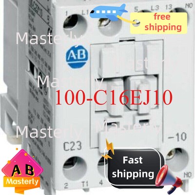 1PCS New Allen-Bradley 100-C16EJ10 Contactor, 24v DC Coil