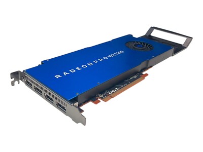 AMD Radeon Pro WX7100 8GB GDDR5 PCI-E 16x 4x Display Port Graphics Video Card