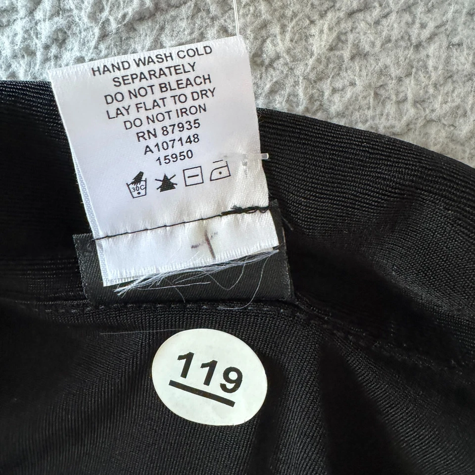 NEW Citiknits Jacket Womens Large Black Full Button Stretch Longer Length - Image 3 of 4