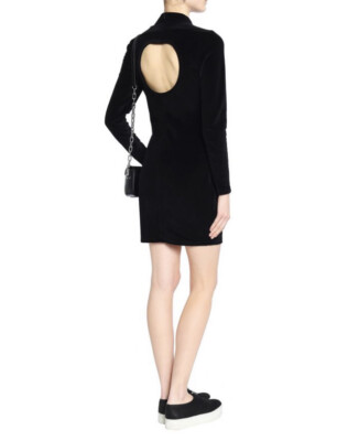 alexander wang black cut out dress EMILY midi dress  HORROR VACUI