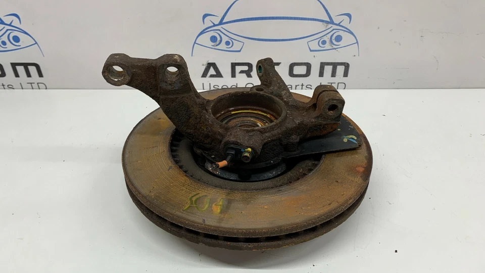 KIA OPTIMA MK3 CONDUCTOR DELANTERO LADO DERECHO COJINETE DE CUBO DE RUEDA Y DISCO DE FRENO 2010-2015 Foto 3 de 4