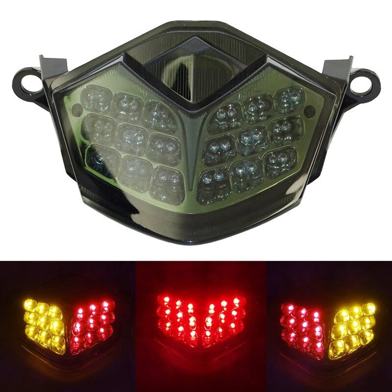 Señales de giro de luz trasera LED integradas para KAWASAKI Z750 07-12 Z1000 07-09 Foto 4 de 4