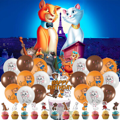 12-Pack Blue Theme Birthday Candles - Gold Ring Print Cake Candles For Party Decorations