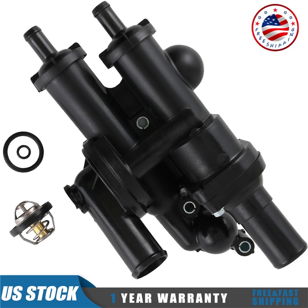 NEW Thermostat Housing For 2.4L Jeep Patriot Chrysler 200 Dodge Avenger