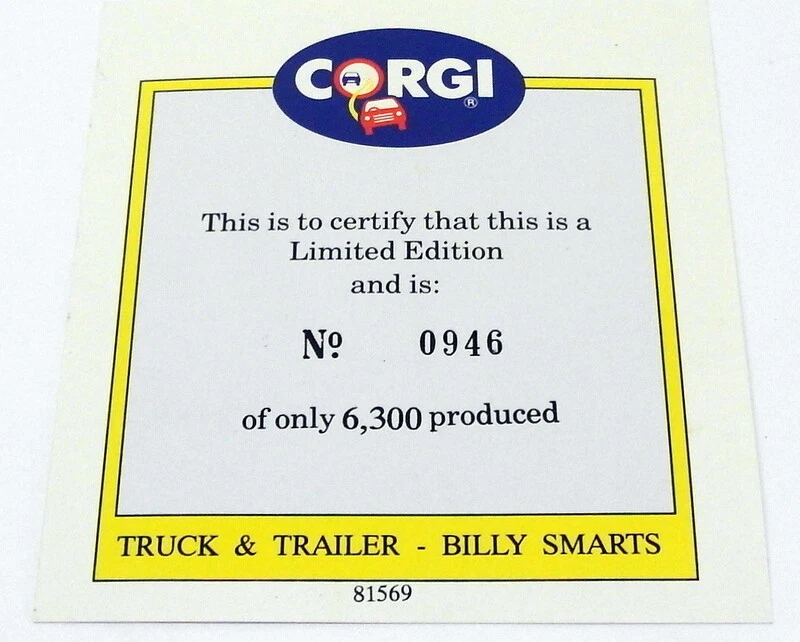 Corgi 1/43 Scale 97891 - AEC Mercury Truck & Trailer - Billy Smart's Circus - Image 4 of 4