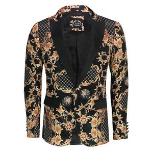 black floral blazer