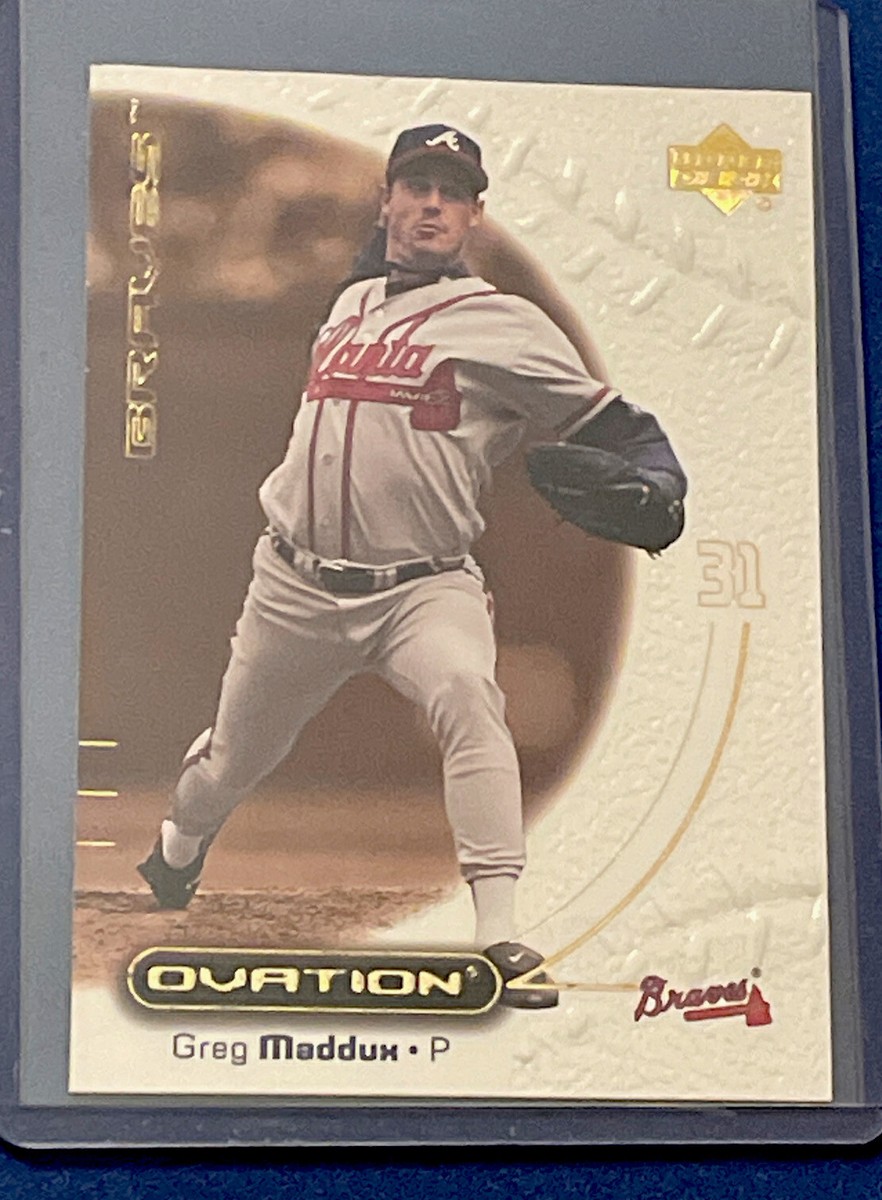 2001 Upper Deck Ovation #31 Greg Maddux Atlanta Braves MLB